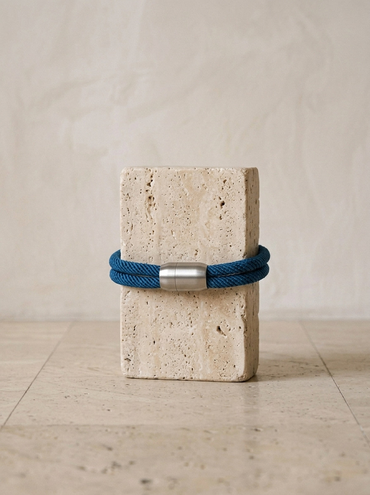 Azul | Pulseira de cordão Chioggia azul – peça sozinha, foto de produto