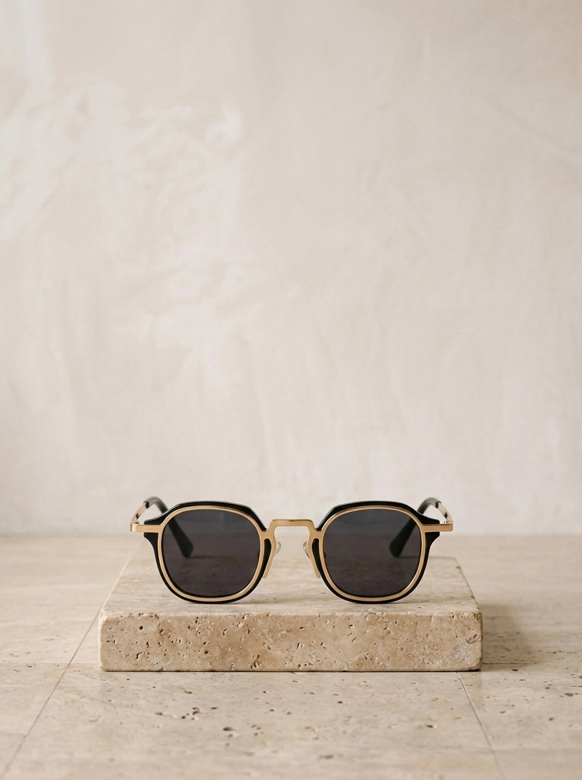 Dourado/Cinza | Óculos de sol polarizado Cittadella dourado/cinza – peça sozinha, foto de produto