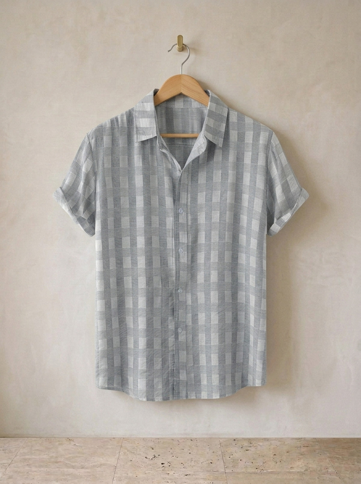 Camisa xadrez leve Exeter – peça sozinha, foto de produto