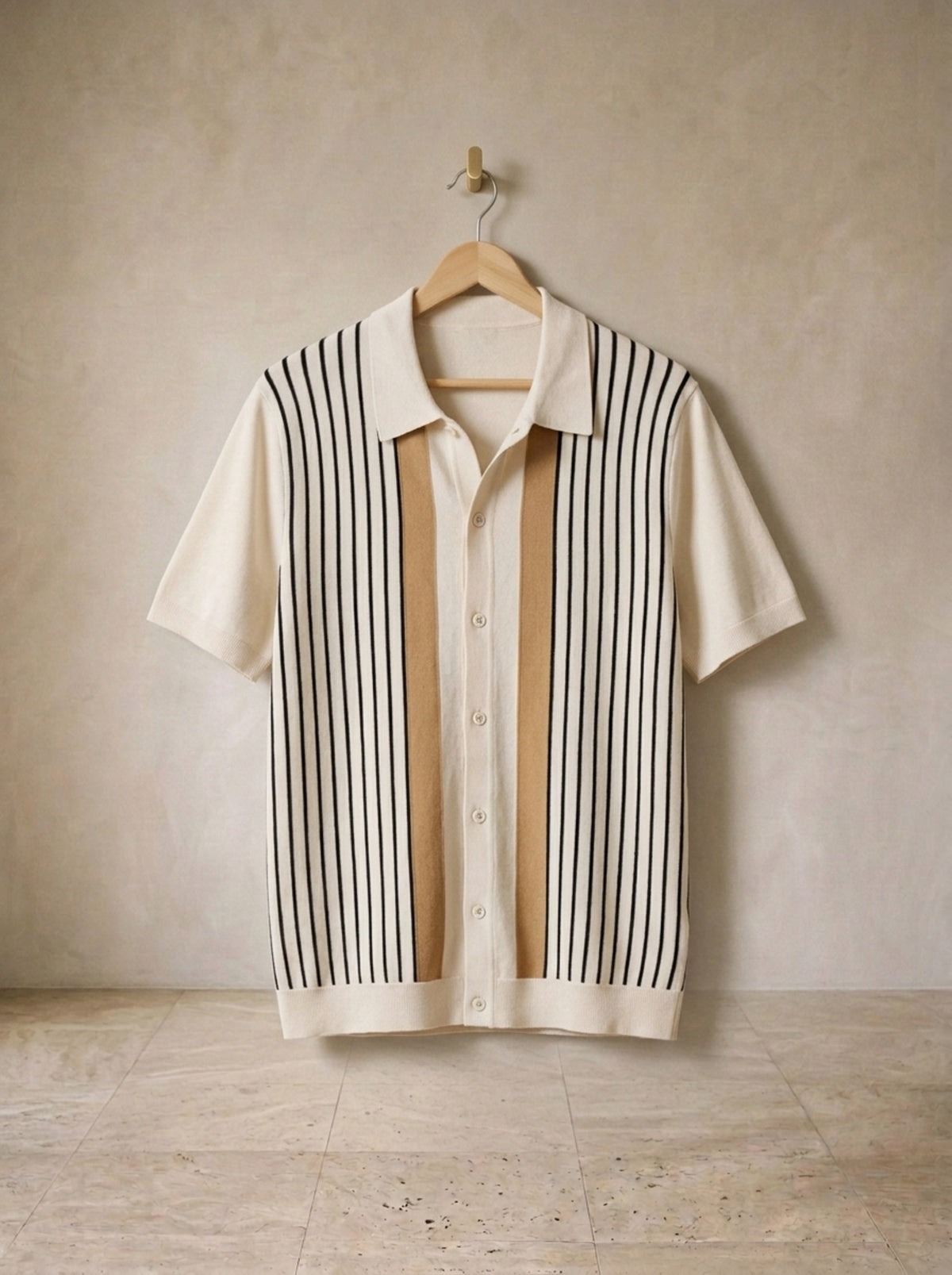Camisa de tricô listrada Gageac – peça sozinha, foto de produto