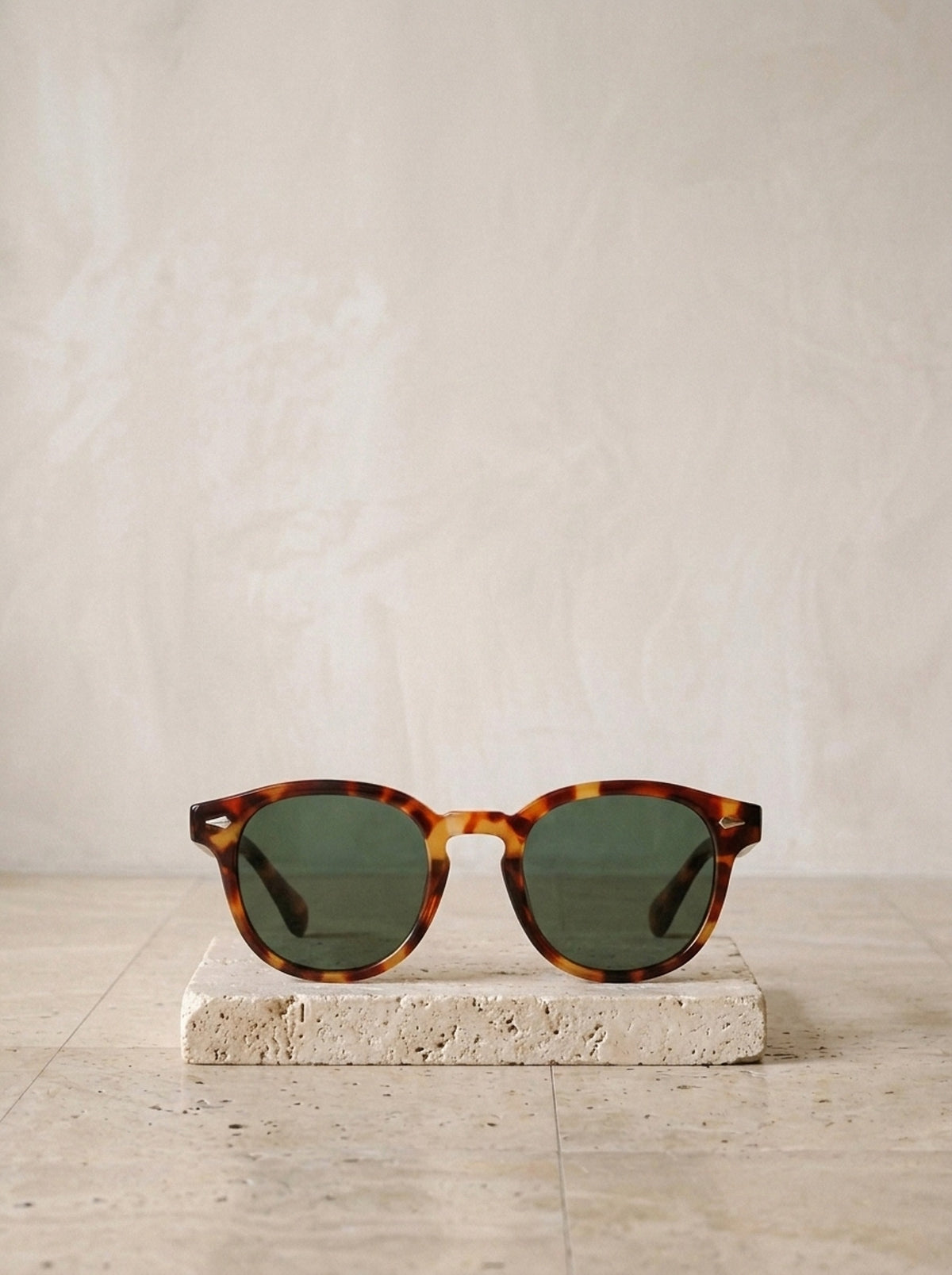 Leopardo/Verde | Óculos de sol Levanto leopardo/verde – peça sozinha, foto de produto
