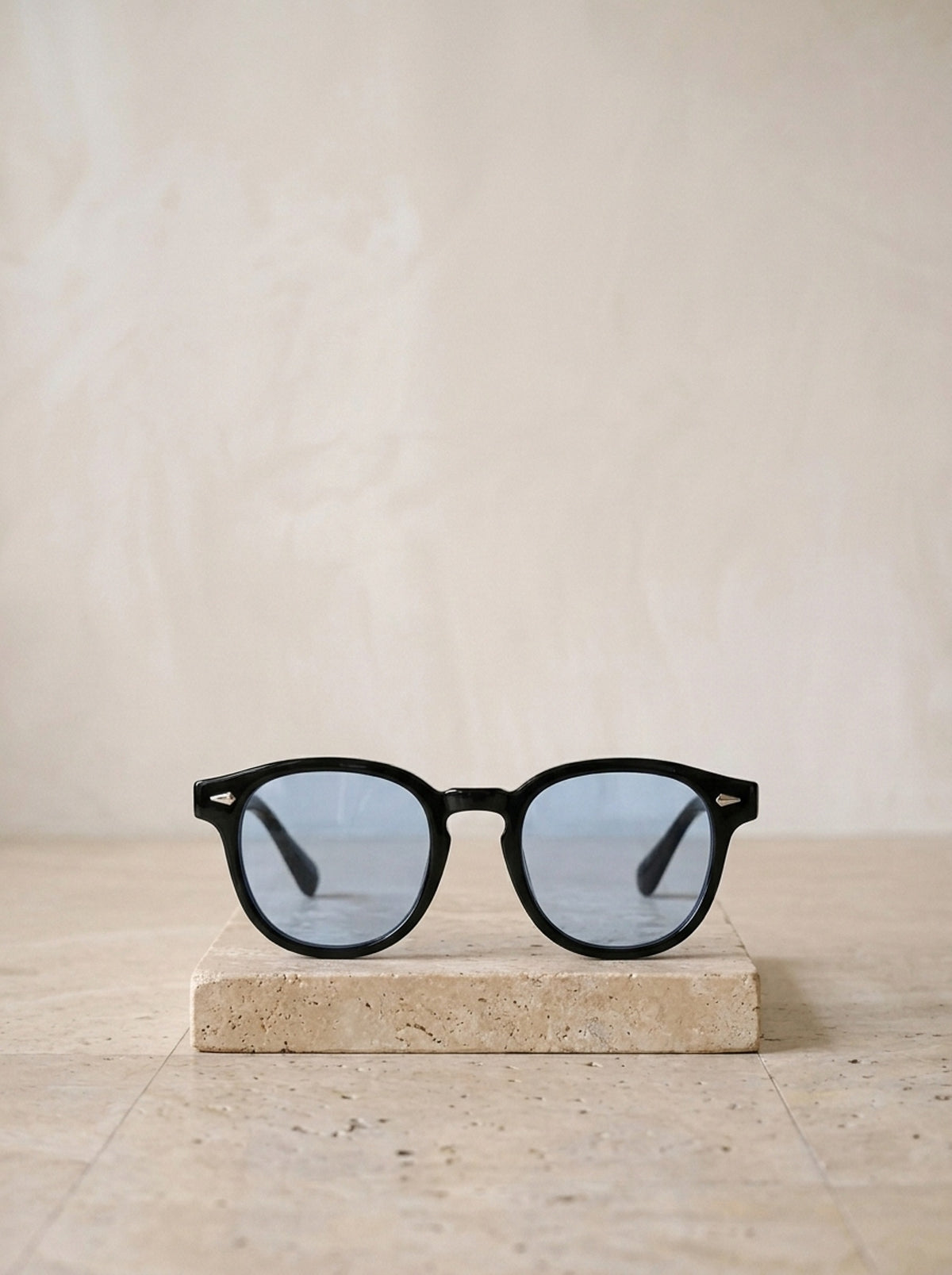 Preto/Azul | Óculos de sol Levanto preto/azul – peça sozinha, foto de produto