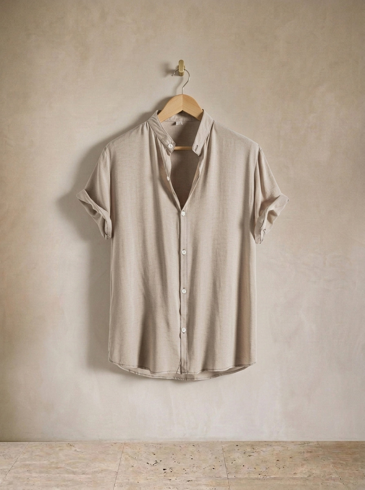 Caqui | Camisa social slim Malmö caqui – peça sozinha, foto de produto