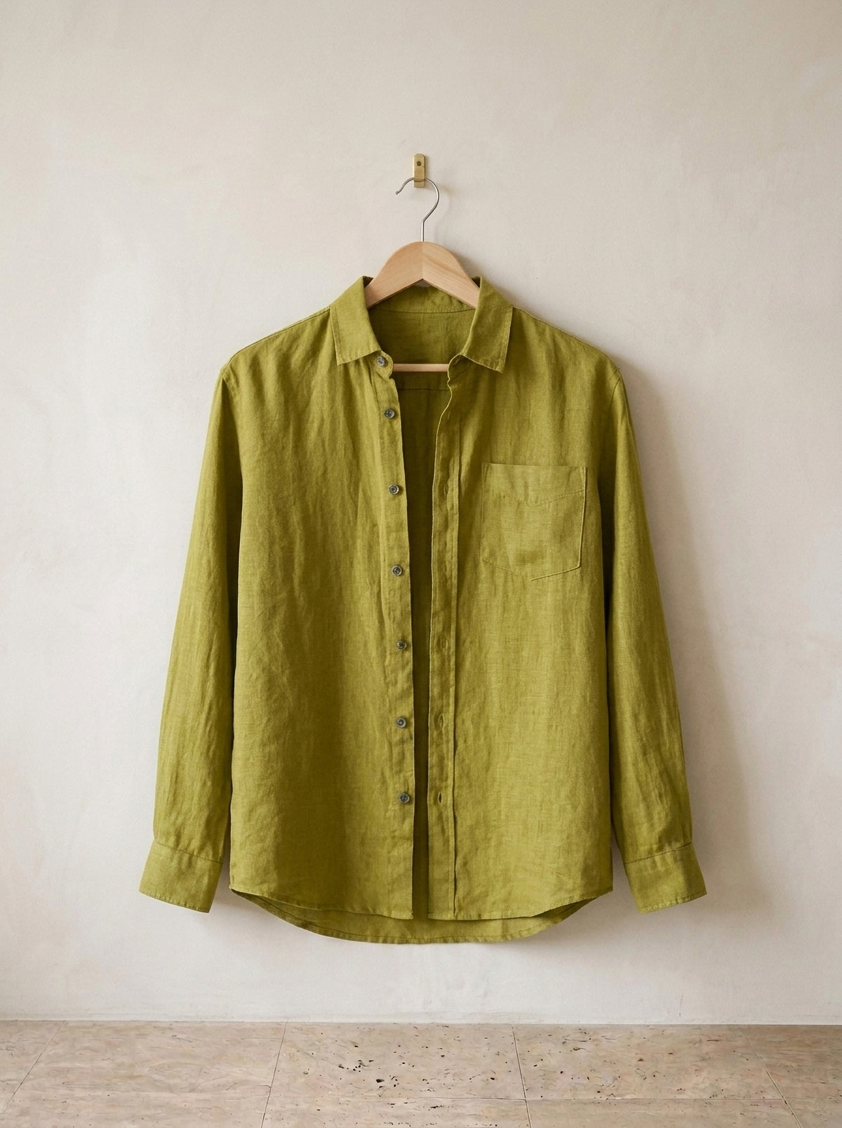 Verde | Camisa social slim Nottingham verde – peça sozinha, foto de produto