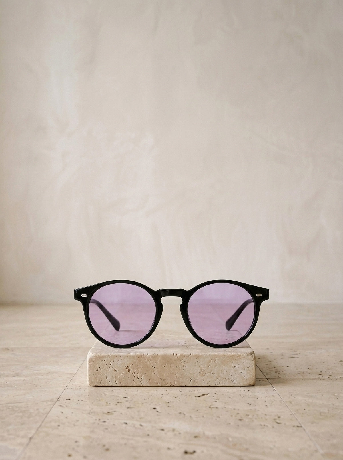 Preto/Roxo | Óculos de sol Orbetello preto/roxo – peça sozinha, foto de produto