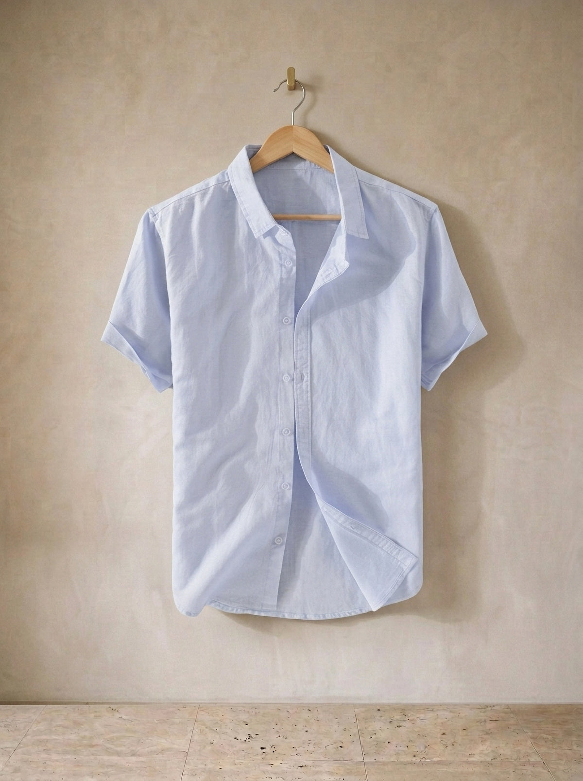 Azul-claro | Camisa social slim Parisot azul-claro – peça sozinha, foto de produto
