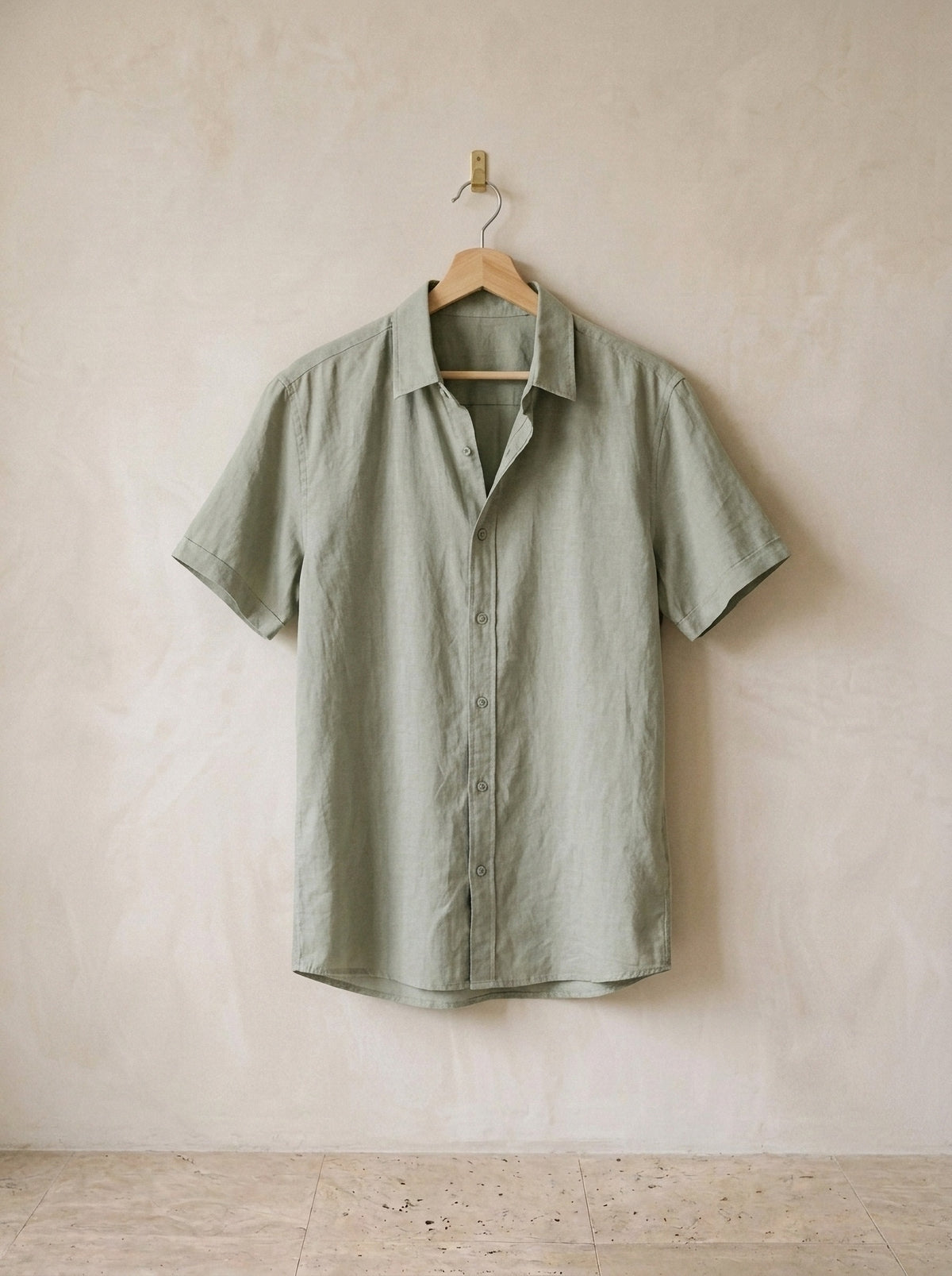 Verde-claro | Camisa social slim Parisot verde-claro – peça sozinha, foto de produto
