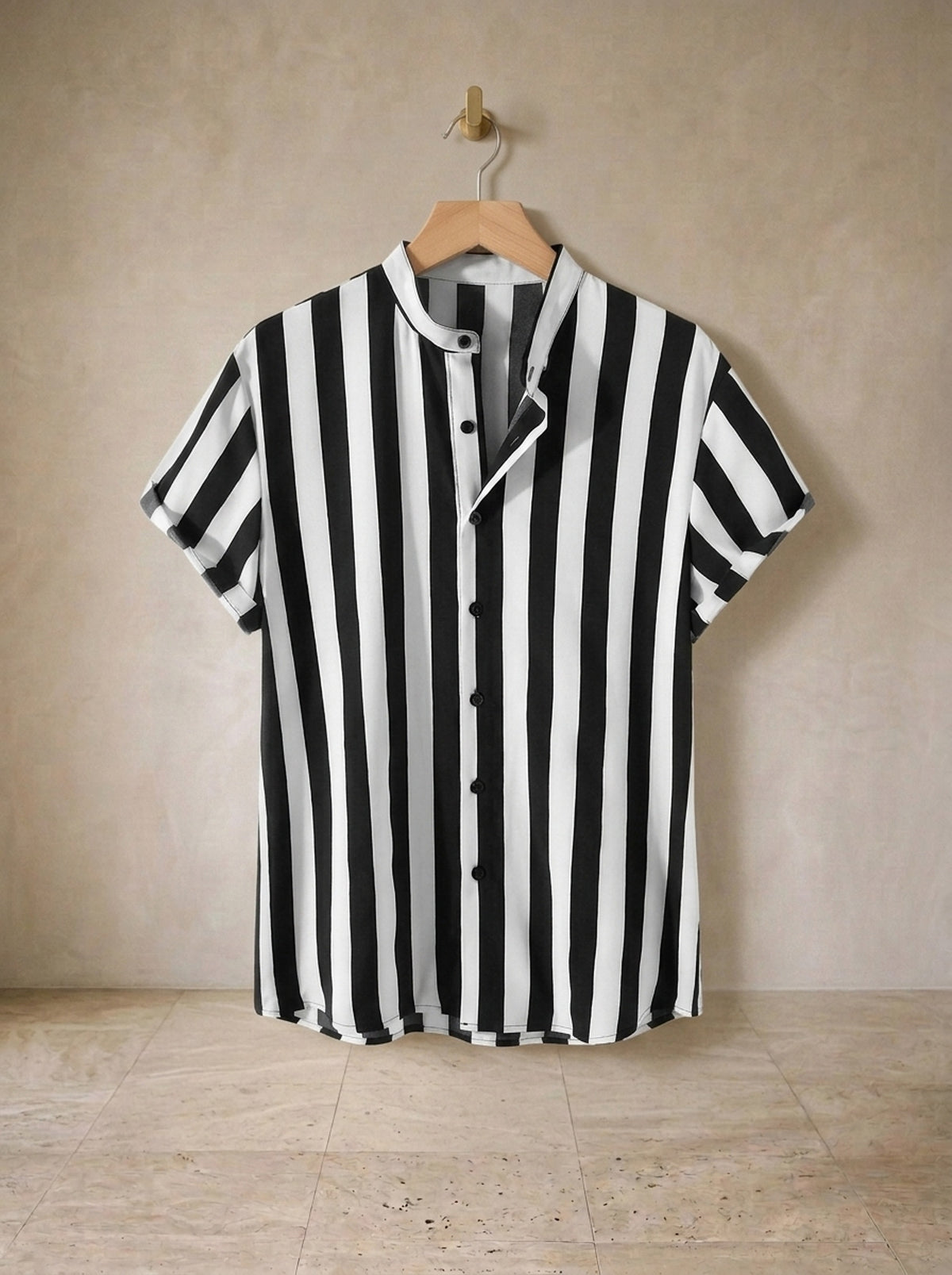 Camisa gola padre listrada Perpignan – peça sozinha, foto de produto