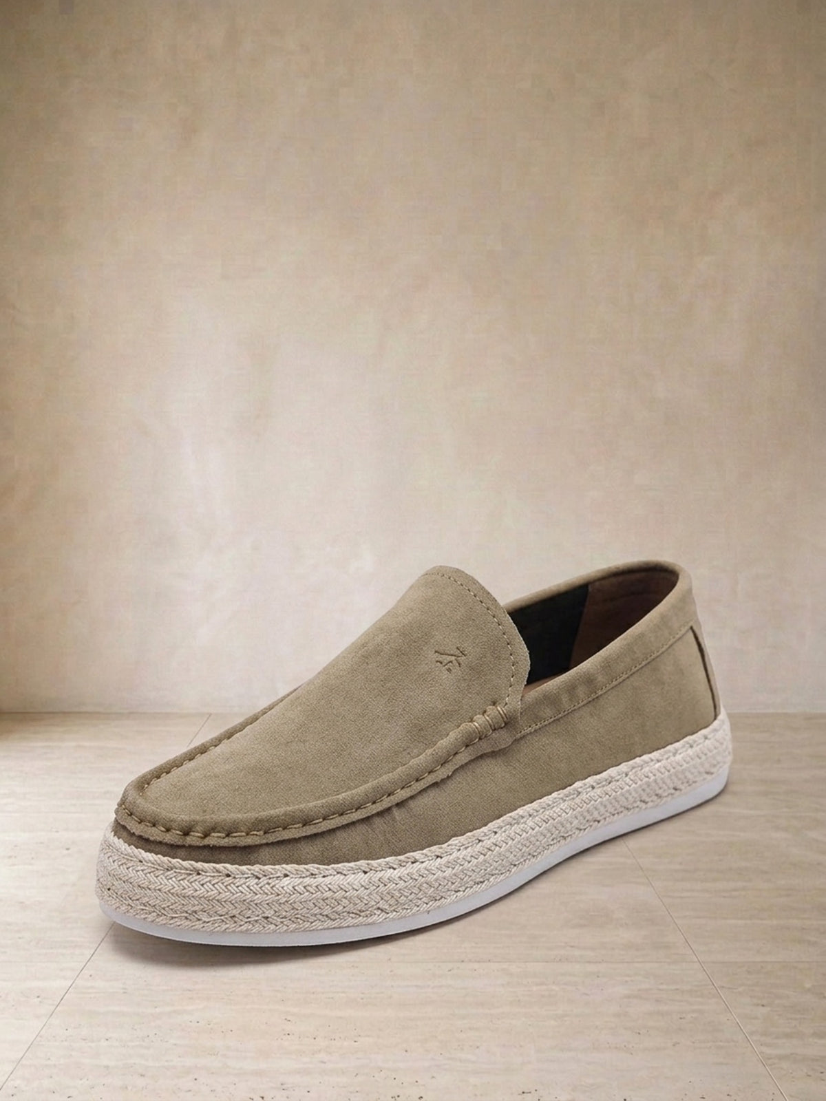 Caqui | Mocassim Sartong Poprad caqui – par visto de lado, foto de produto