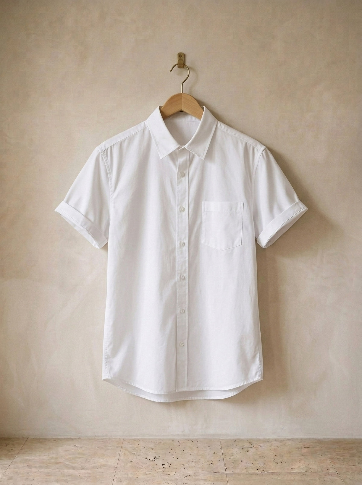 Branco | Camisa social slim Riquewihr branco – peça sozinha, foto de produto