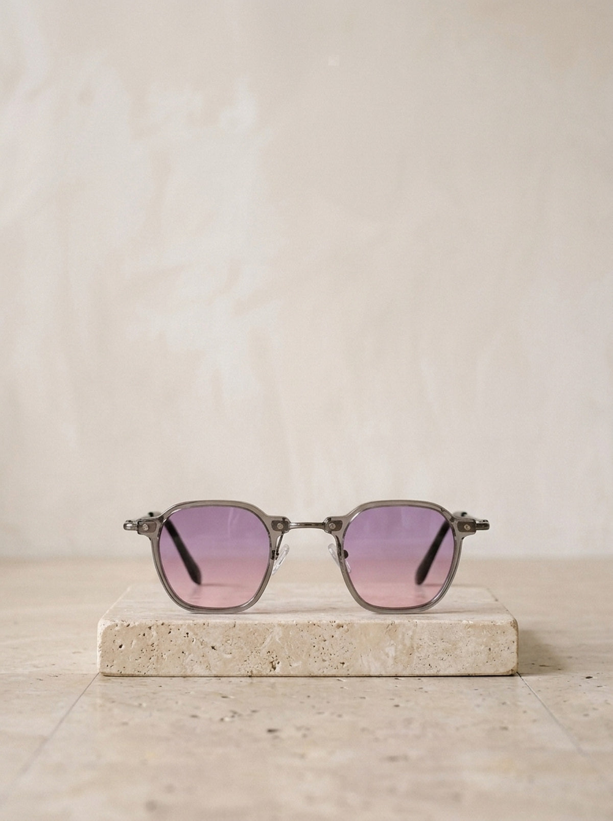 Cinza/Roxo | Óculos de sol Tetovo cinza/roxo – peça sozinha, foto de produto
