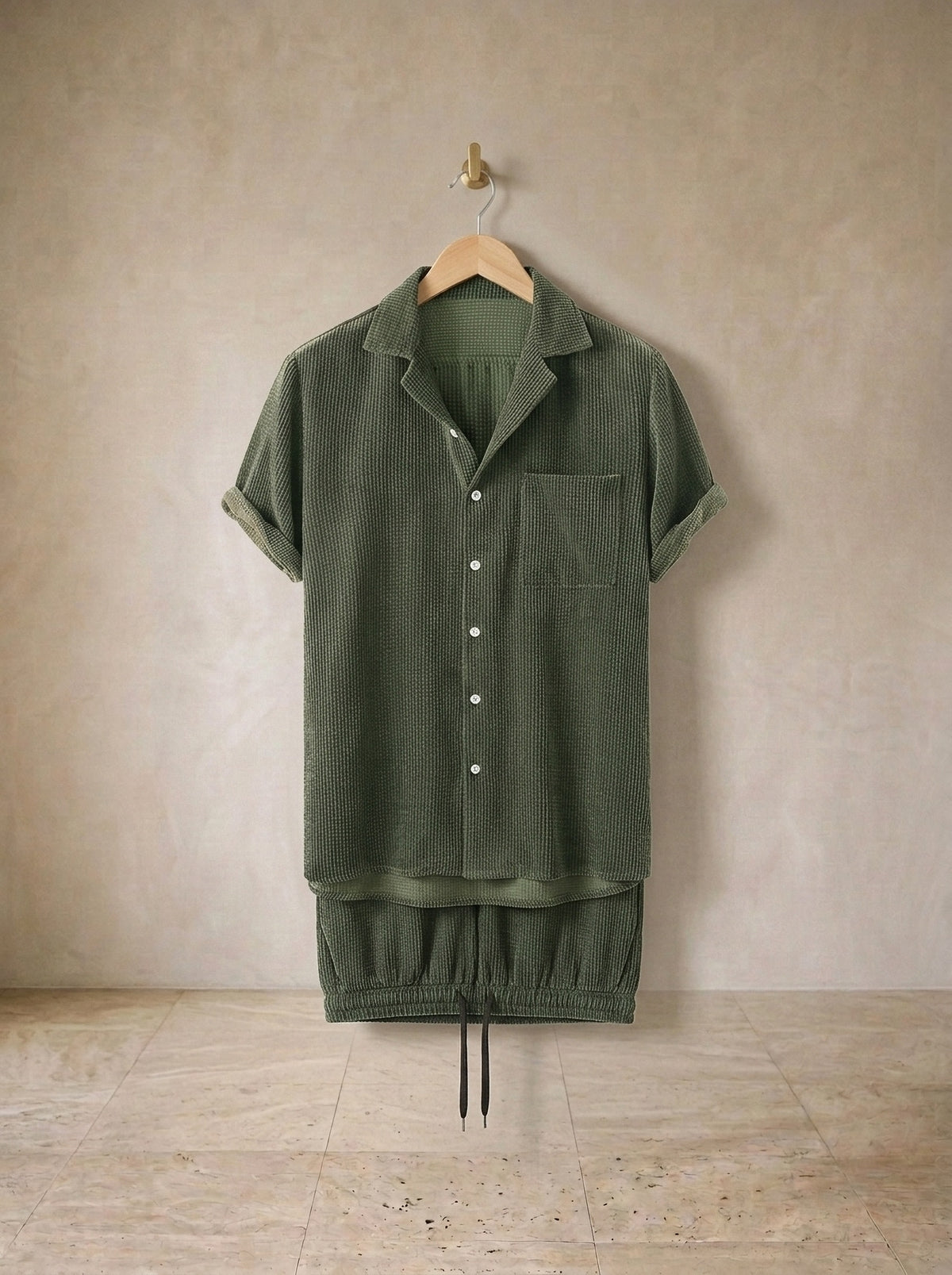 Verde | Conjunto aveludado Uppsala verde – peça sozinha, foto de produto