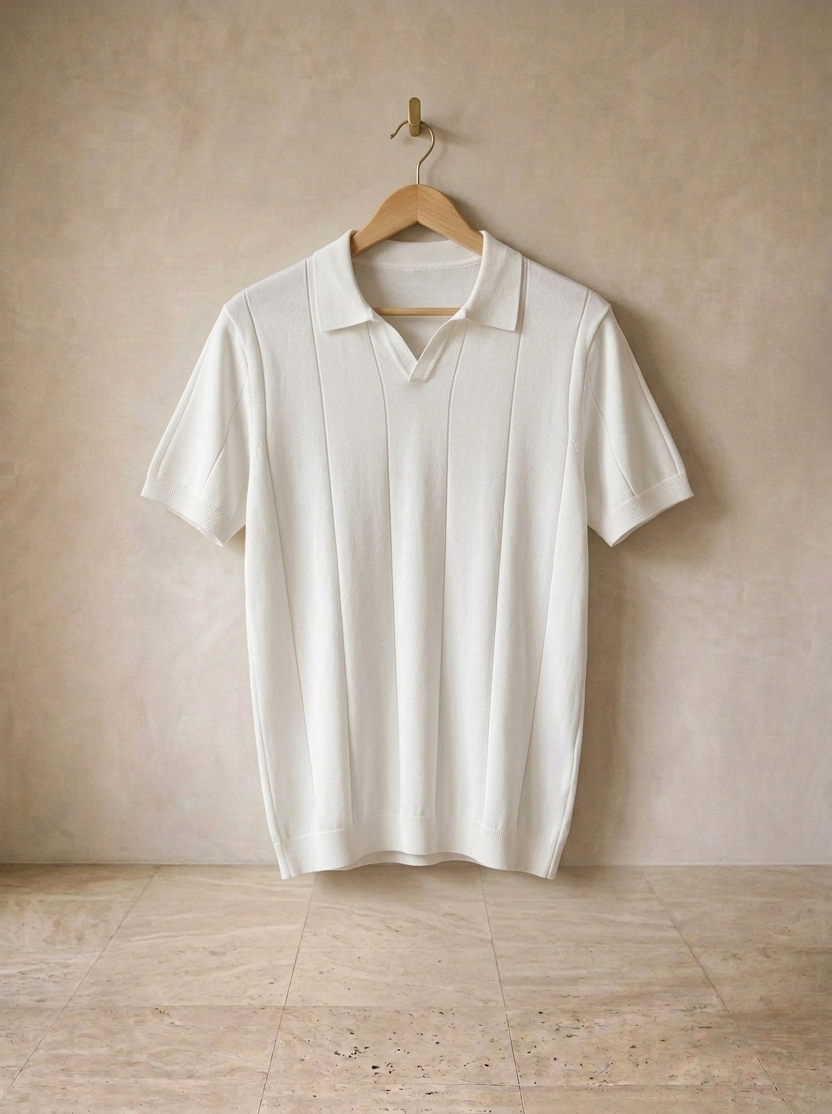 Branco | Polo lisa Varsóvia branco – peça sozinha, foto de produto