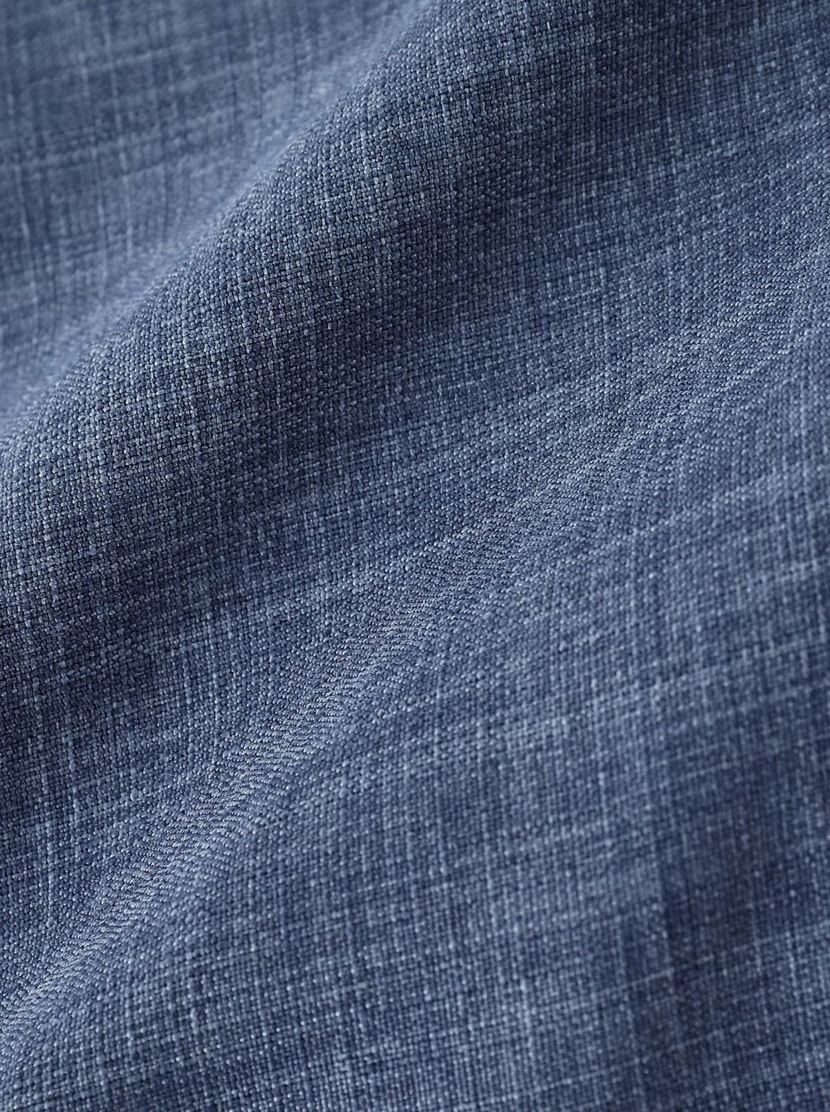 Azul | Conjunto camisa texturizada e short Vernazza azul – detalhe da textura do tecido